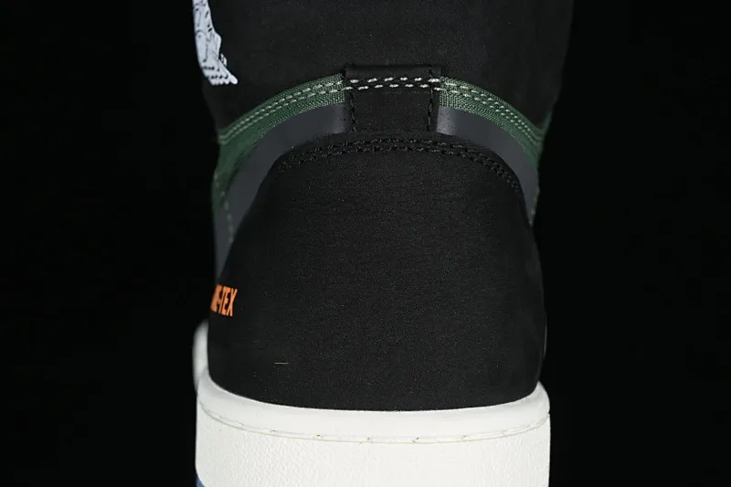 All categories Air Jordan Jordan series basketball shoes Air Jordan 1 High Air Jordan 1 Element "Gore-Tex" AJ1 Joe 1 black green silver hook high top basketball shoes DB2889-003